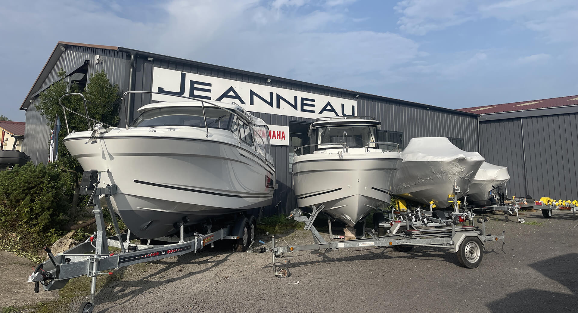 Port de plaisance pontons
